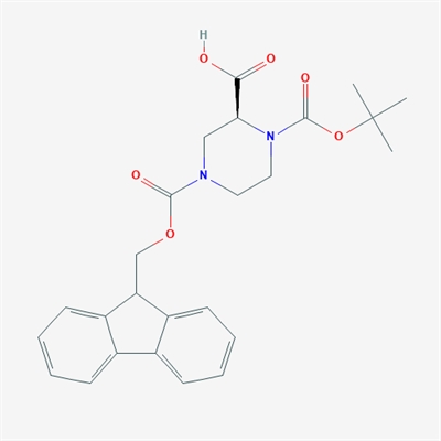 (S)-1-N-Boc-4-N-Fmoc-piperazine2-carboxylic acid