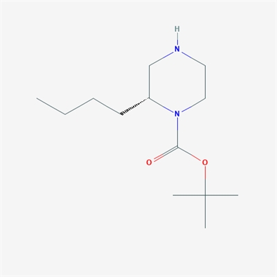 (R)-tert-Butyl 2-butylpiperazine-1-carboxylate