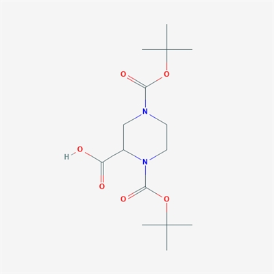 1,4-Di-Boc-piperazine-2-carboxylic acid