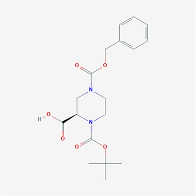 (R)-4-((Benzyloxy)carbonyl)-1-(tert-butoxycarbonyl)piperazine-2-carboxylic acid