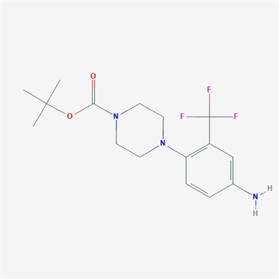 tert-Butyl 4-(4-amino-2-(trifluoromethyl)phenyl)piperazine-1-carboxylate