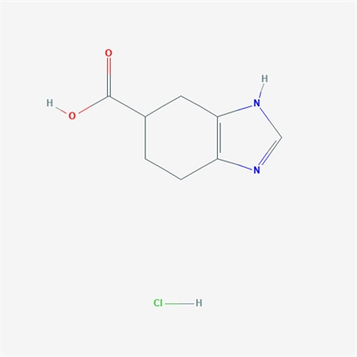 4,5,6,7-Tetrahydro-1H-benzo[d]imidazole-5-carboxylic acid hydrochloride