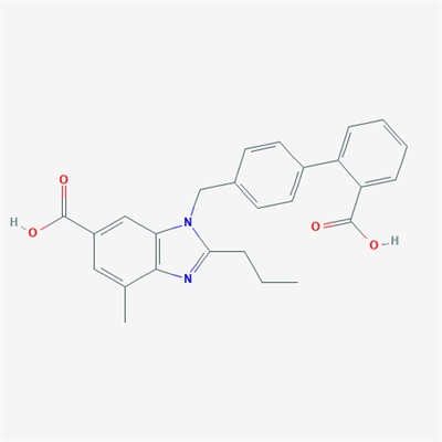 1-((2'-Carboxy-[1,1'-biphenyl]-4-yl)methyl)-4-methyl-2-propyl-1H-benzo[d]imidazole-6-carboxylic acid