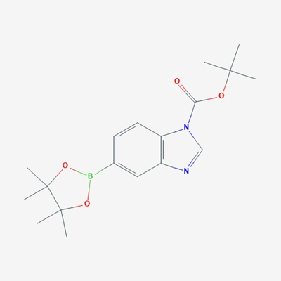 tert-Butyl 5-(4,4,5,5-tetramethyl-1,3,2-dioxaborolan-2-yl)-1H-benzo[d]imidazole-1-carboxylate