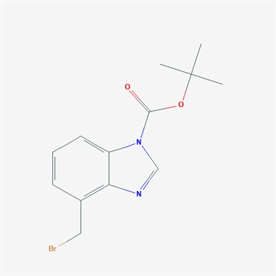 tert-Butyl 4-(bromomethyl)-1H-benzo[d]imidazole-1-carboxylate