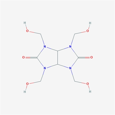 1,3,4,6-Tetrakis(hydroxymethyl)tetrahydroimidazo[4,5-d]imidazole-2,5(1H,3H)-dione