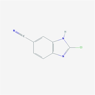 2-Chloro-1H-benzo[d]imidazole-5-carbonitrile