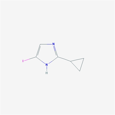 2-Cyclopropyl-5-iodo-1H-imidazole