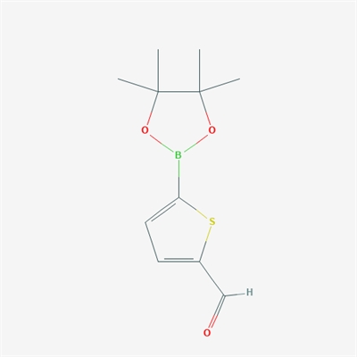 5-(4,4,5,5-Tetramethyl-1,3,2-dioxaborolan-2-yl)thiophene-2-carbaldehyde