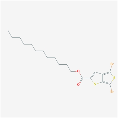 Dodecyl 4,6-dibromothieno[3,4-b]thiophene-2-carboxylate