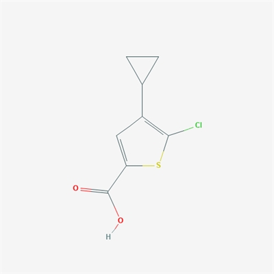 5-Chloro-4-cyclopropylthiophene-2-carboxylic acid