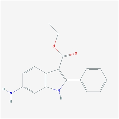 Ethyl 6-amino-2-phenyl-1H-indole-3-carboxylate