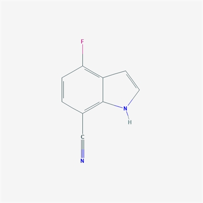 4-Fluoro-1H-indole-7-carbonitrile