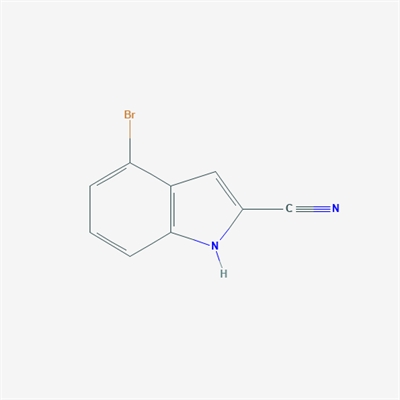 4-Bromo-1H-indole-2-carbonitrile