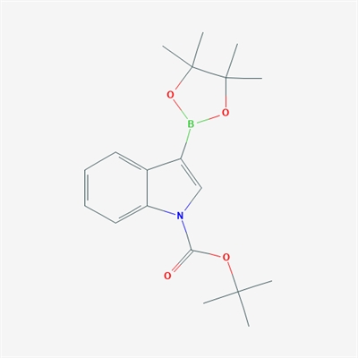 tert-Butyl 3-(4,4,5,5-tetramethyl-1,3,2-dioxaborolan-2-yl)-1H-indole-1-carboxylate