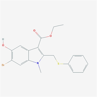 Ethyl 6-bromo-5-hydroxy-1-methyl-2-((phenylthio)methyl)-1H-Indole-3-carboxylate