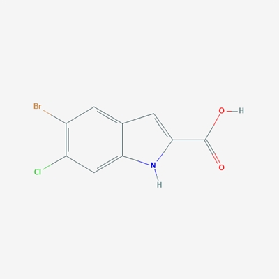 5-Bromo-6-chloro-1H-indole-2-carboxylic acid