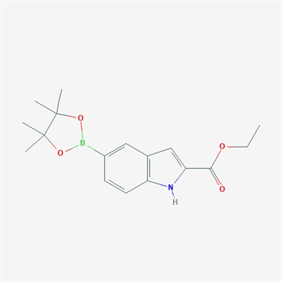 Ethyl 5-(4,4,5,5-tetramethyl-1,3,2-dioxaborolan-2-yl)-1H-indole-2-carboxylate