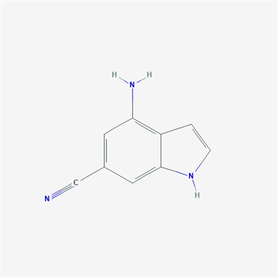 4-Amino-1H-indole-6-carbonitrile