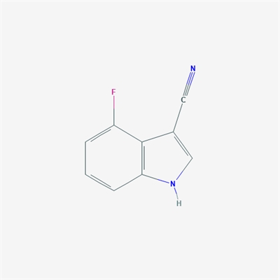 4-Fluoro-1H-indole-3-carbonitrile