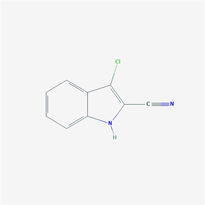 3-Chloro-1H-indole-2-carbonitrile