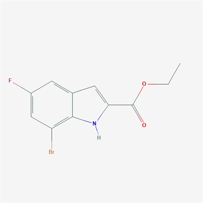 Ethyl 7-bromo-5-fluoro-1H-indole-2-carboxylate