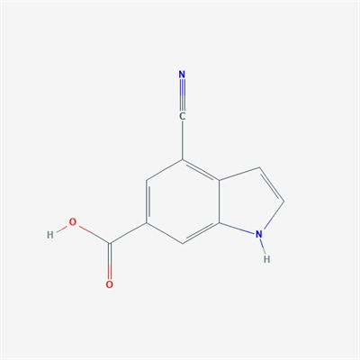4-Cyano-1H-indole-6-carboxylic acid