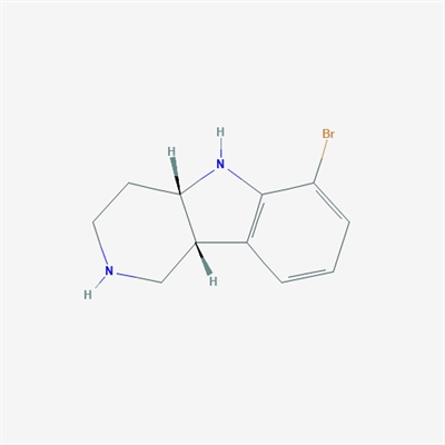 (4aS,9bR)-6-Bromo-2,3,4,4a,5,9b-hexahydro-1H-pyrido[4,3-b]indole