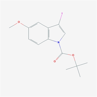 tert-Butyl 3-iodo-5-methoxy-1H-indole-1-carboxylate