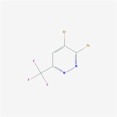 3,4-Dibromo-6-(trifluoromethyl)pyridazine