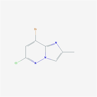 8-Bromo-6-chloro-2-methylimidazo[1,2-b]pyridazine