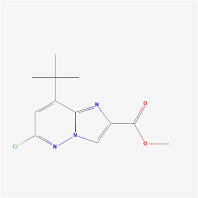 Methyl 8-(tert-butyl)-6-chloroimidazo[1,2-b]pyridazine-2-carboxylate