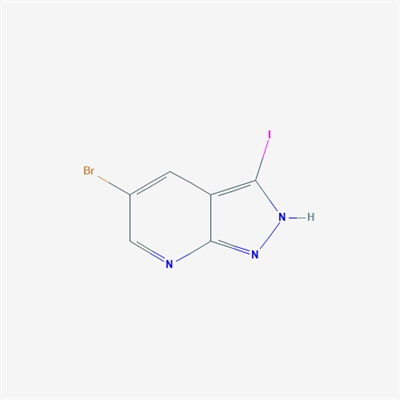 5-Bromo-3-iodo-1H-pyrazolo[3,4-b]pyridine
