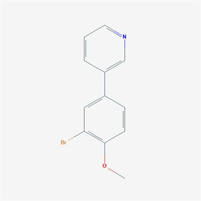 3-(3-Bromo-4-methoxyphenyl)pyridine