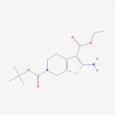 Ethyl 6-Boc-2-amino-4,7-dihydro-5H-thieno[2,3-c]pyridine-3-carboxylate