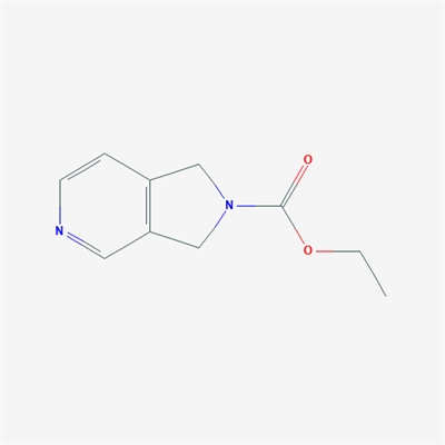 Ethyl 1H-pyrrolo[3,4-c]pyridine-2(3H)-carboxylate