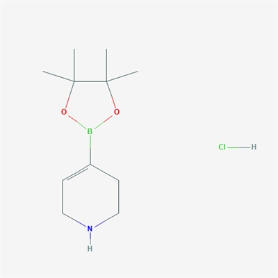 4-(4,4,5,5-Tetramethyl-1,3,2-dioxaborolan-2-yl)-1,2,3,6-tetrahydropyridine hydrochloride
