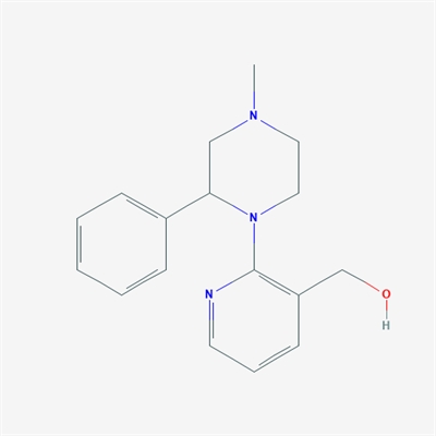 2-(4-Methyl-2-phenyl-1-piperazinyl)-3-pyridinemethanol