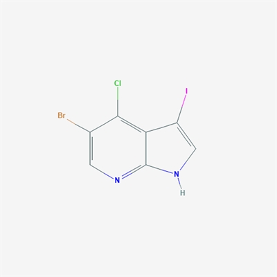 5-Bromo-4-chloro-3-iodo-1H-pyrrolo[2,3-b]pyridine