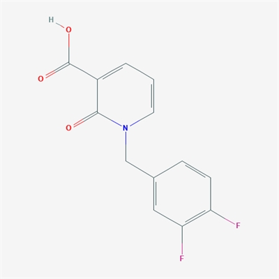 1-(3,4-Difluorobenzyl)-2-oxo-1,2-dihydropyridine-3-carboxylic acid