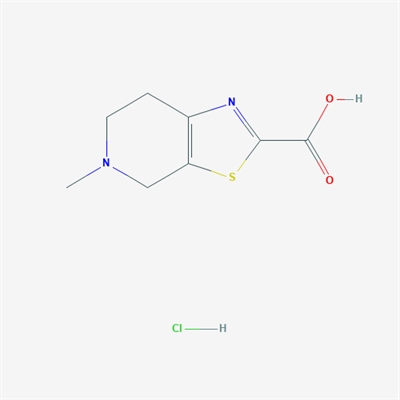 5-Methyl-4,5,6,7-tetrahydrothiazolo[5,4-c]pyridine-2-carboxylic acid hydrochloride