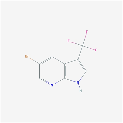 5-Bromo-3-(trifluoromethyl)-1H-pyrrolo[2,3-b]pyridine