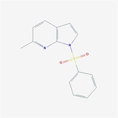 6-Methyl-1-(phenylsulfonyl)-1H-pyrrolo[2,3-b]pyridine