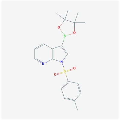 3-(4,4,5,5-Tetramethyl-1,3,2-dioxaborolan-2-yl)-1-tosyl-1H-pyrrolo[2,3-b]pyridine