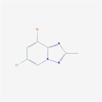 8-Bromo-6-chloro-2-methyl-[1,2,4]triazolo[1,5-a]pyridine
