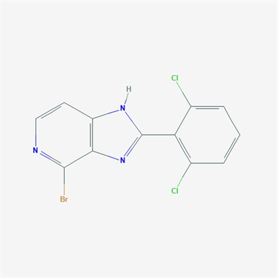 4-Bromo-2-(2,6-dichlorophenyl)-1H-imidazo[4,5-c]pyridine