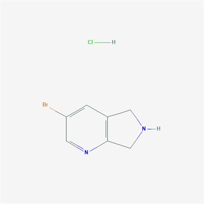 3-Bromo-6,7-dihydro-5H-pyrrolo[3,4-b]pyridine hydrochloride