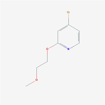 4-Bromo-2-(2-methoxyethoxy)pyridine