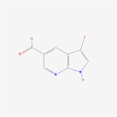 3-Iodo-1H-pyrrolo[2,3-b]pyridine-5-carbaldehyde