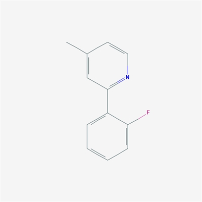 2-(2-Fluorophenyl)-4-methylpyridine